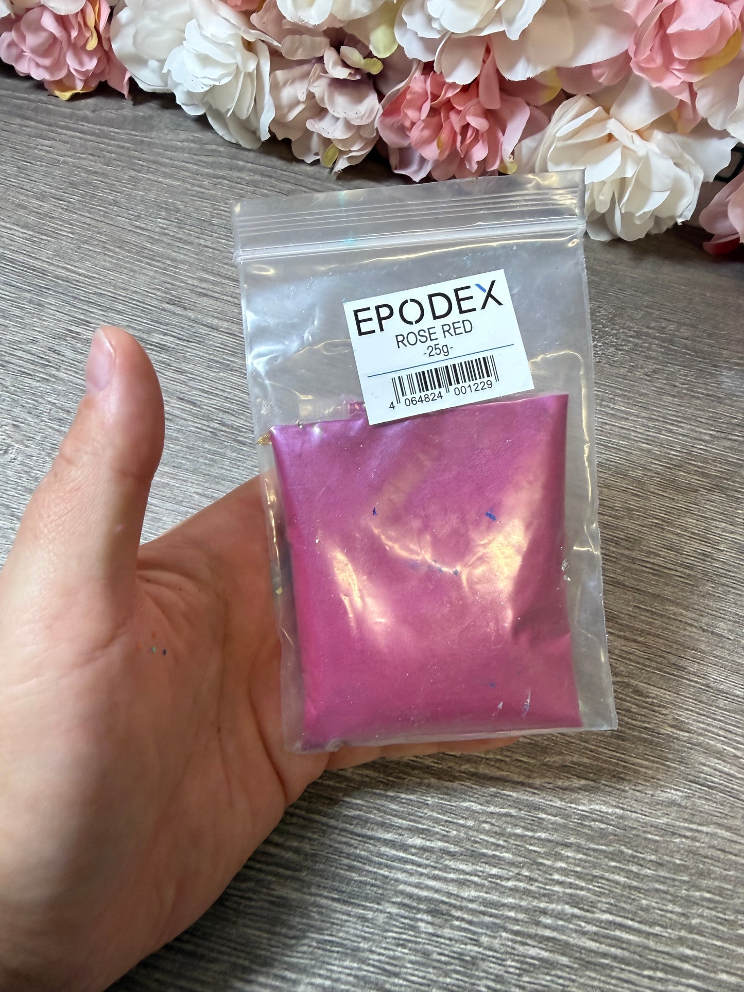 EPODEX Metallicpigment Rose Red 25 g neu OVP