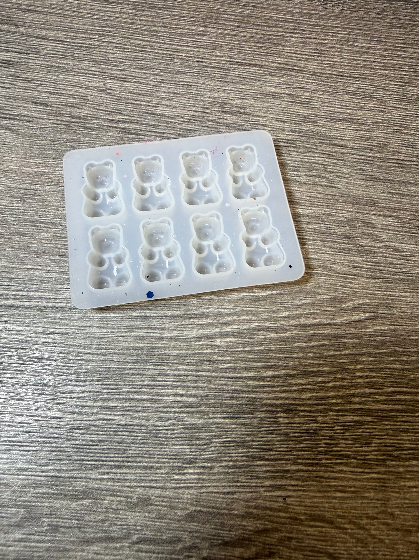 Gummibärchen Silikonform 8fach gebraucht guter Zustand