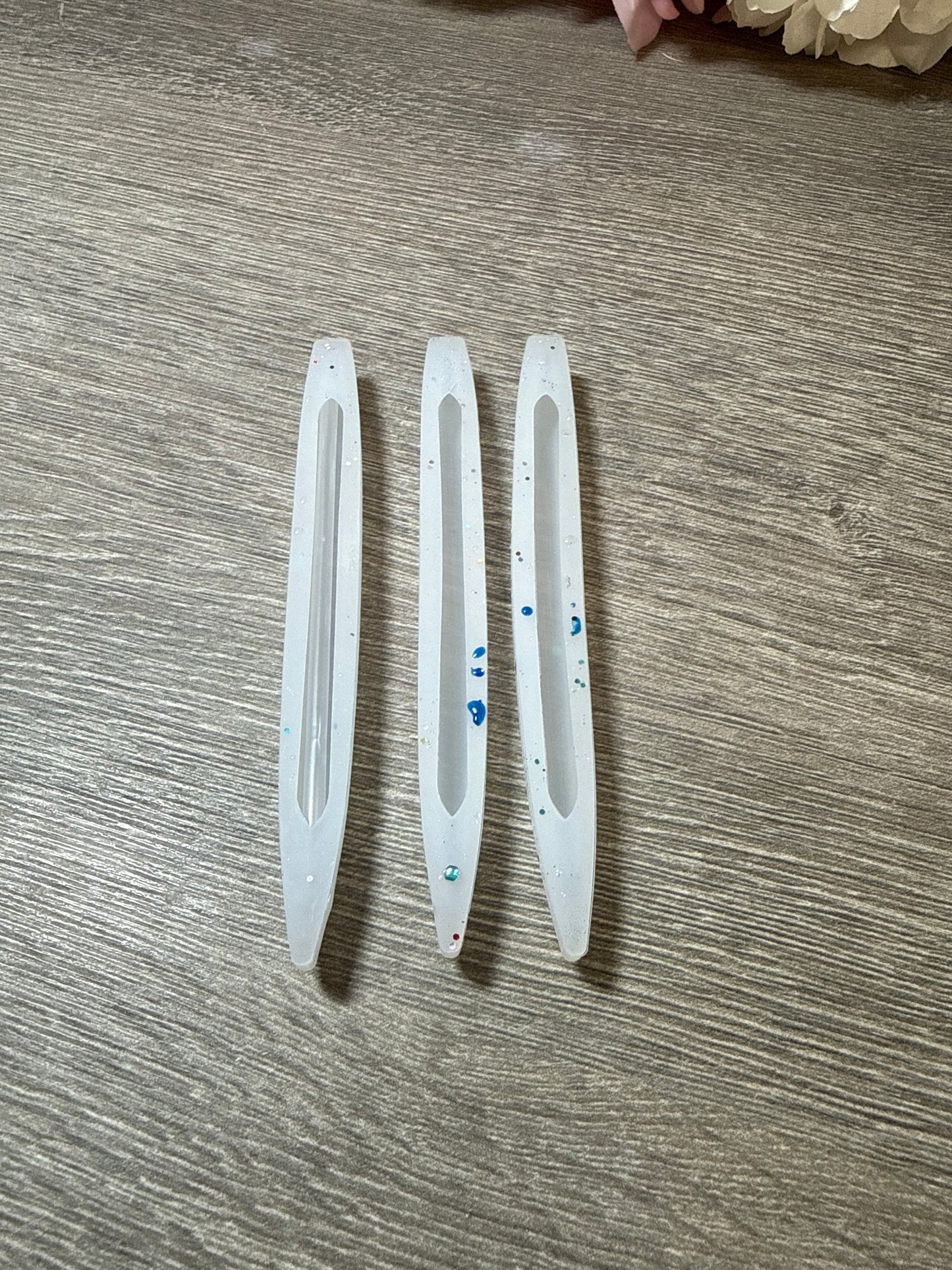 Kugelschreiber Silikonform, neu & gebraucht, Stückpreis