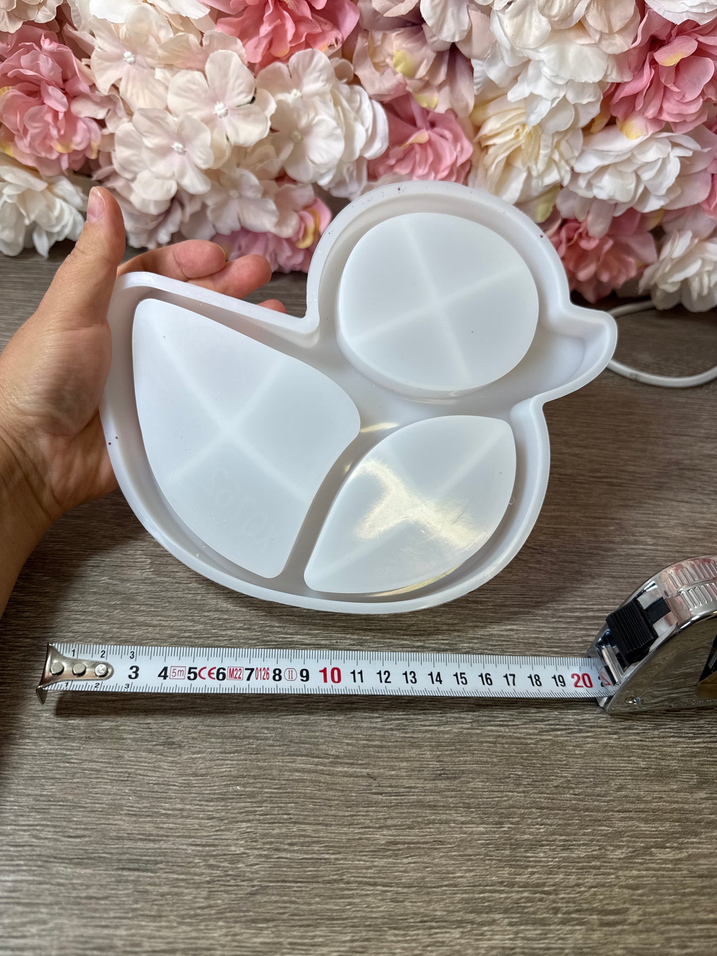 Enten-Tablett Silikonform – sehr guter Zustand (1× benutzt)