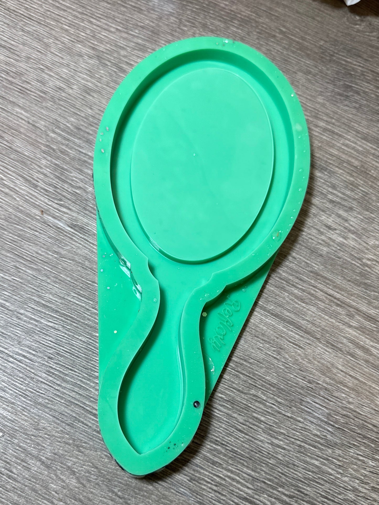 Silikonform Handspiegel von Refloxy, gebraucht