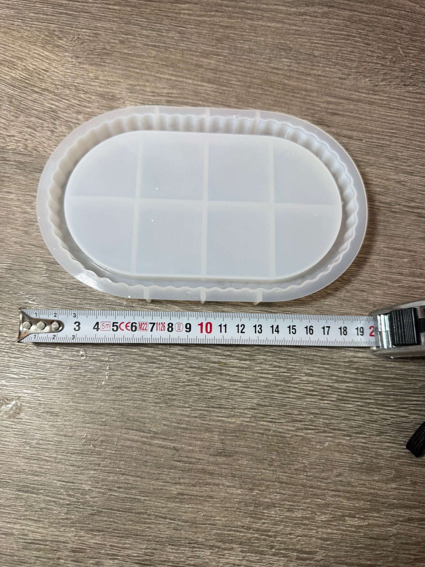 Ovales Tablett Silikonform – gebraucht