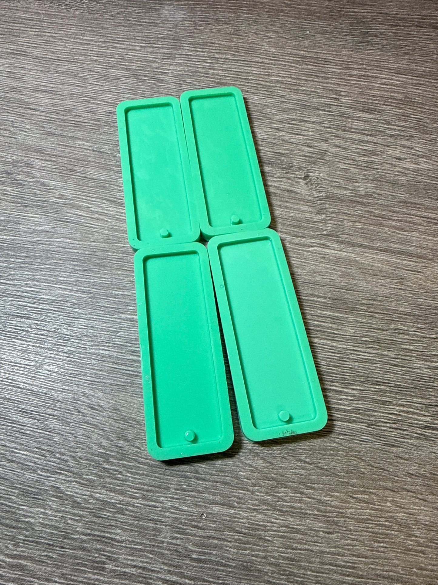 Silikonform kleine Lesezeichen von Refloxy, gebraucht, Stückpreis