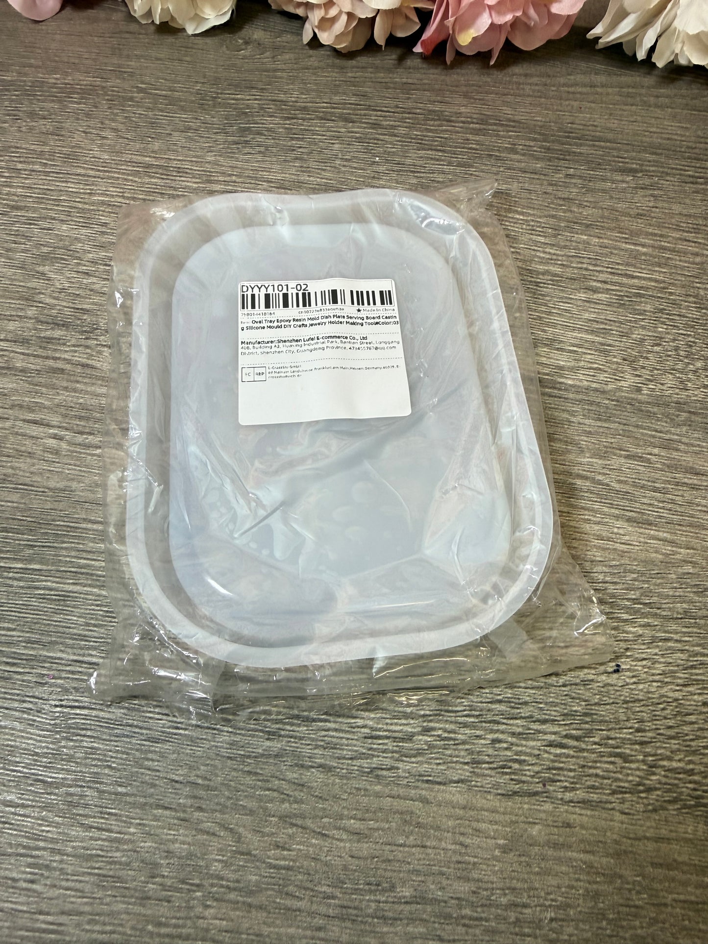 Silikonform Tablett / Servierplatte – neu & unbenutzt