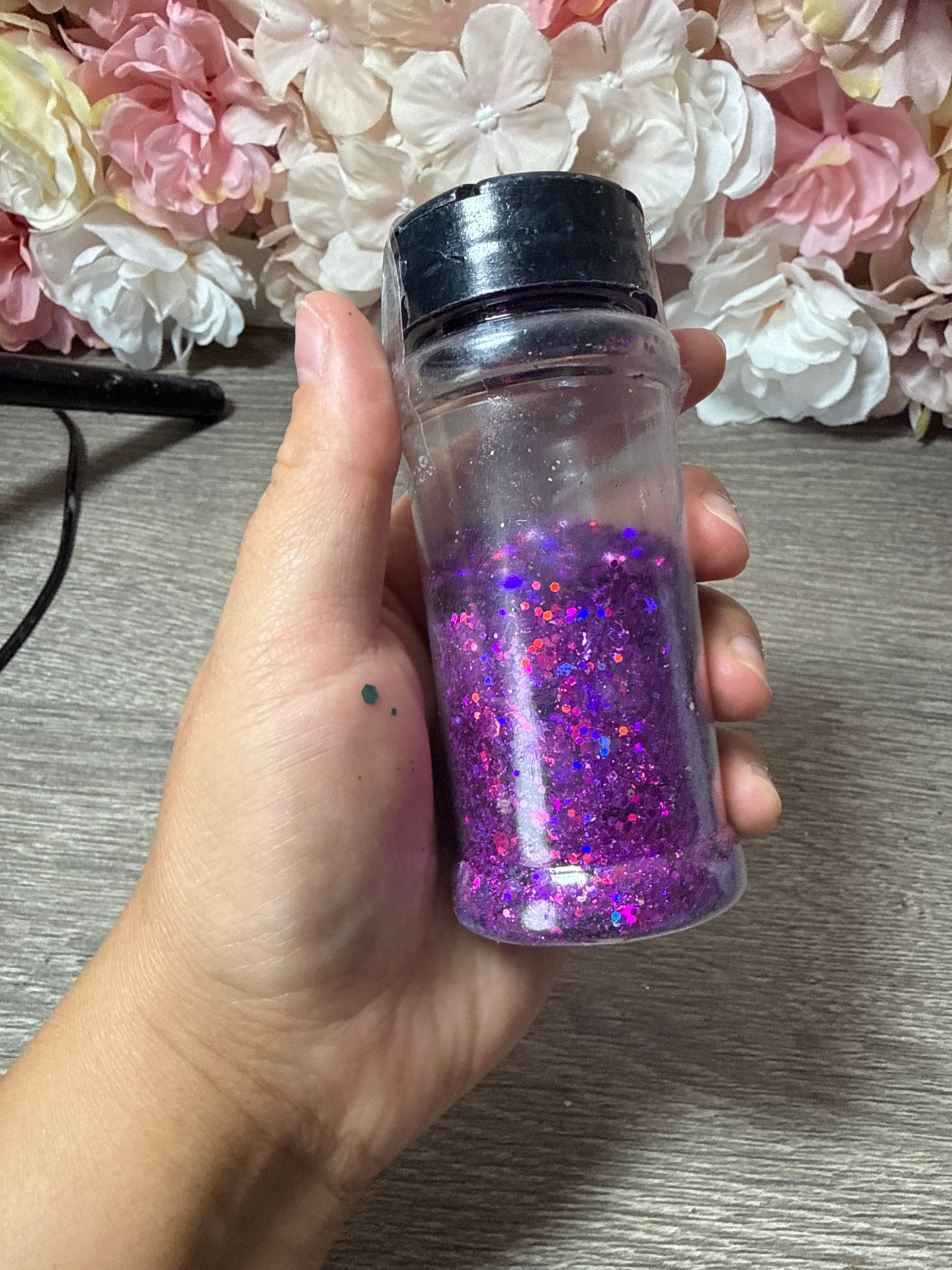 Chunky Glitter Lila – ca. 1/3 benutzt