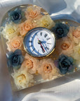 Standuhren aus Resin in verschiedenen Designs