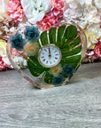 Standuhren aus Resin in verschiedenen Designs
