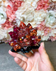Figur „Fuchs“ mit echten Blüten
