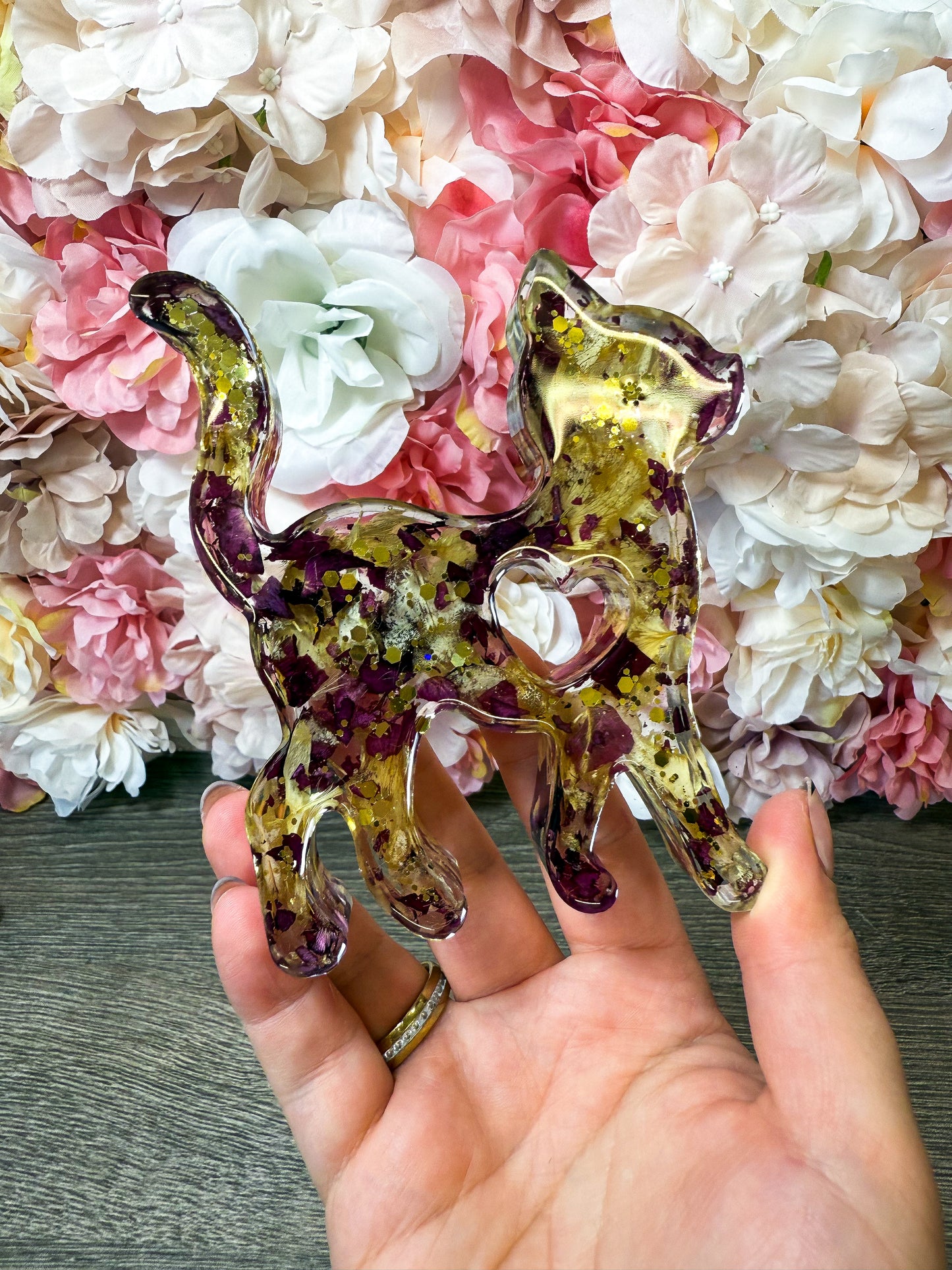 Figur 2D-Katze in verschiedenen Designs