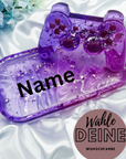 Personalisiertes Tablett mit Gamepad "Transparent" in deiner Wunschfarbe