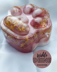 Dose "Pfote" in deiner Wunschfarbe im Mixed Design
