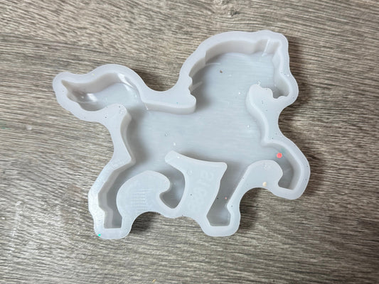 2D Pferdefigur Silikonform – gebraucht