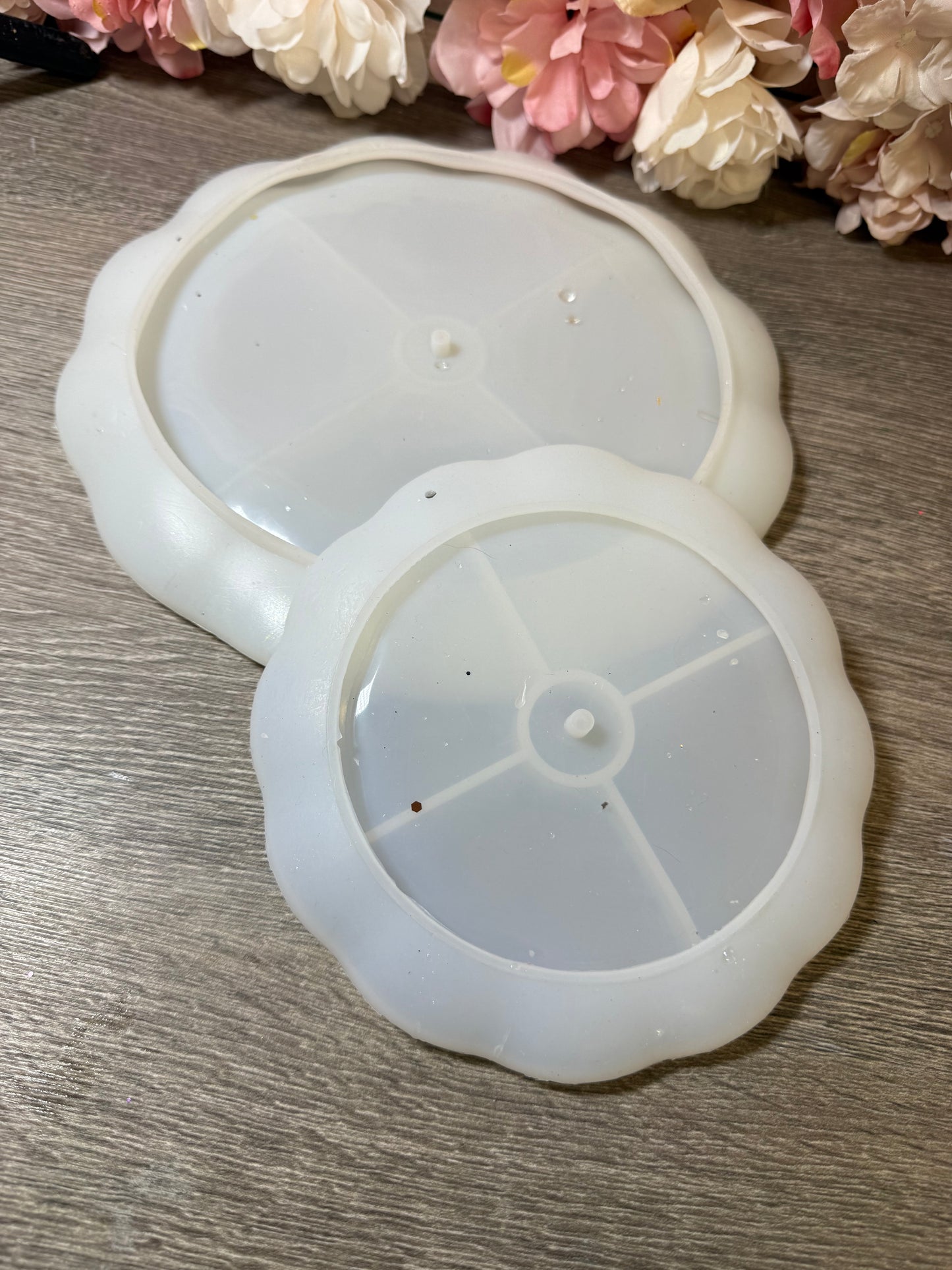 Silikonformen Etagere 2-teilig – groß & klein – gebraucht – Resin