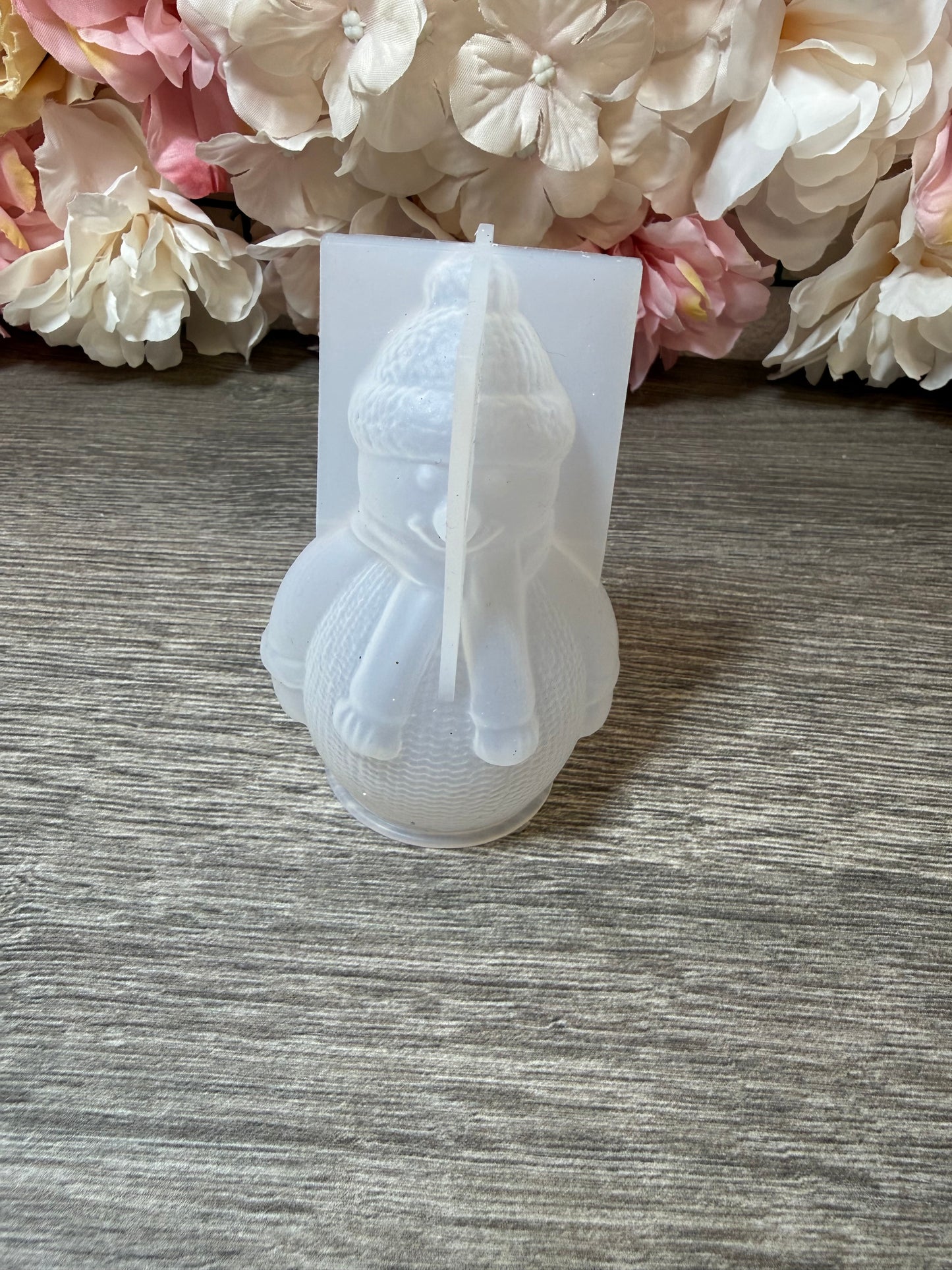 Schneemann Figur Silikonform – neuwertig