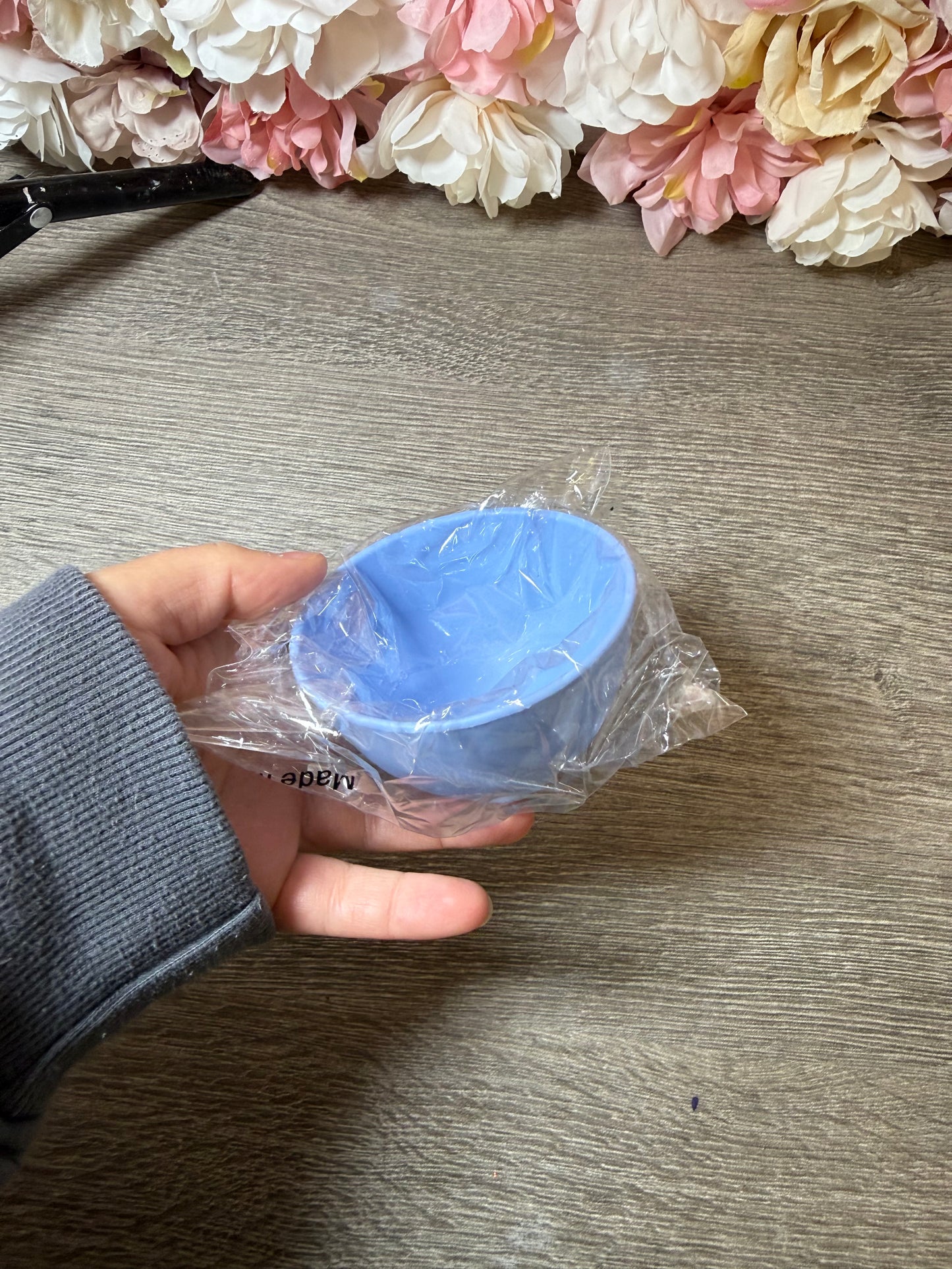 Silikon-Rührschale für Resin – blau – neu & unbenutzt