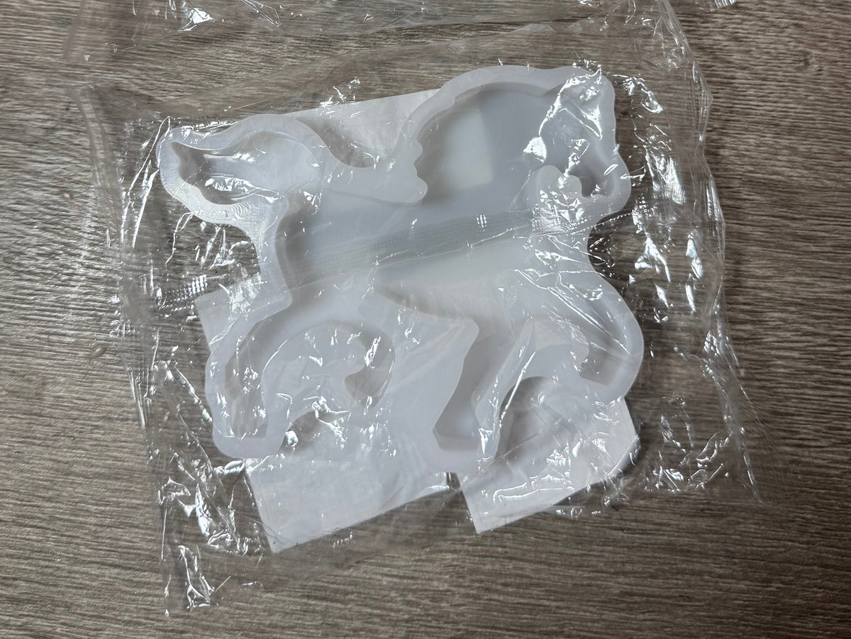 2D Pferdefigur Silikonform – neu & OVP - Stückpreis