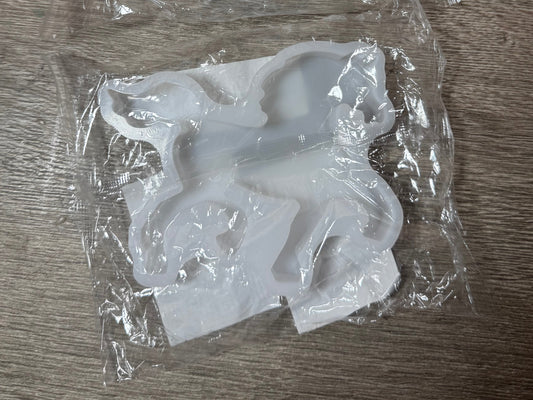 2D Pferdefigur Silikonform – neu & OVP - Stückpreis