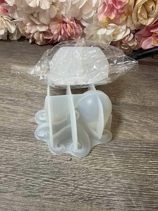 Oktopus Silikonform – neuwertig (Stückpreis)