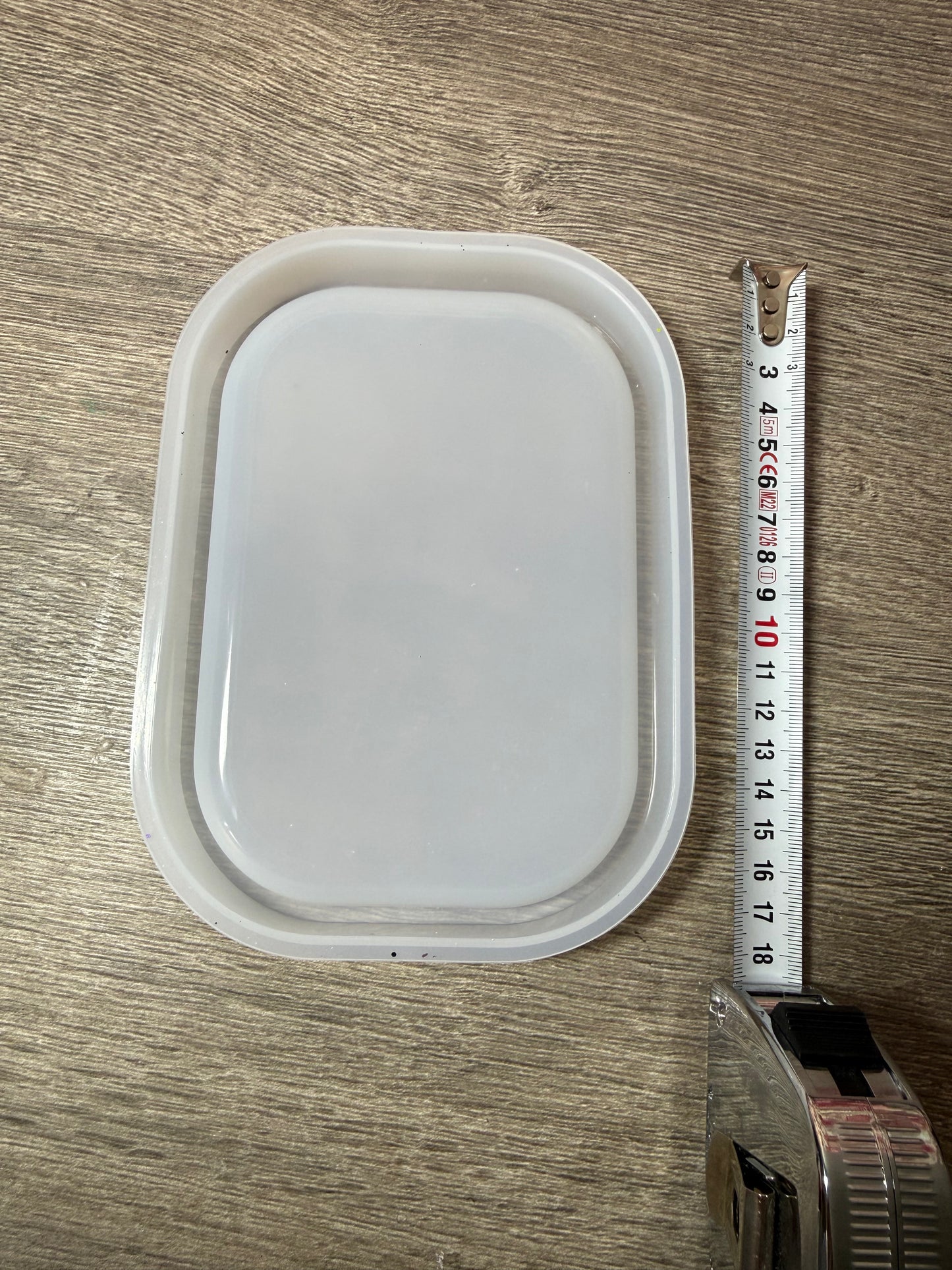 Rechteckiges Tablett Silikonform – neu & unbenutzt