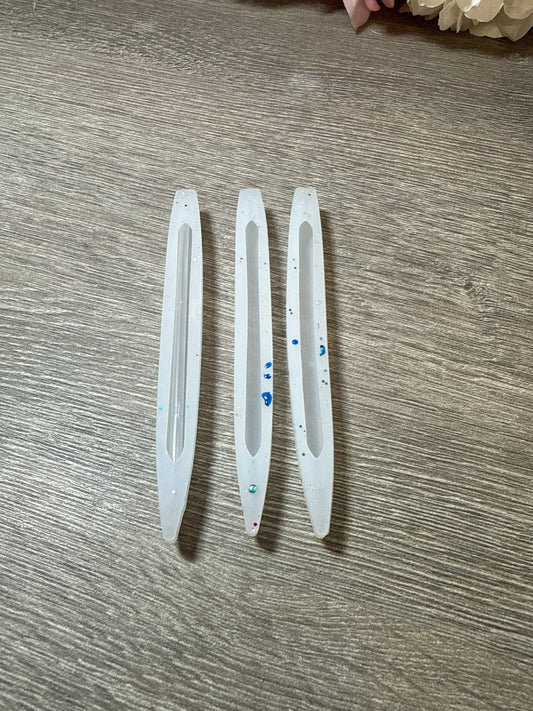 Kugelschreiber Silikonform, neu & gebraucht, Stückpreis