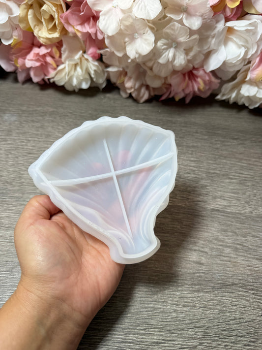 Kleine Muschelschale Silikonform – neu & unbenutzt