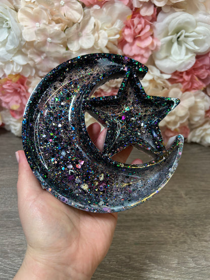 Schale "Mond und Stern" in deiner Wunschfarbe