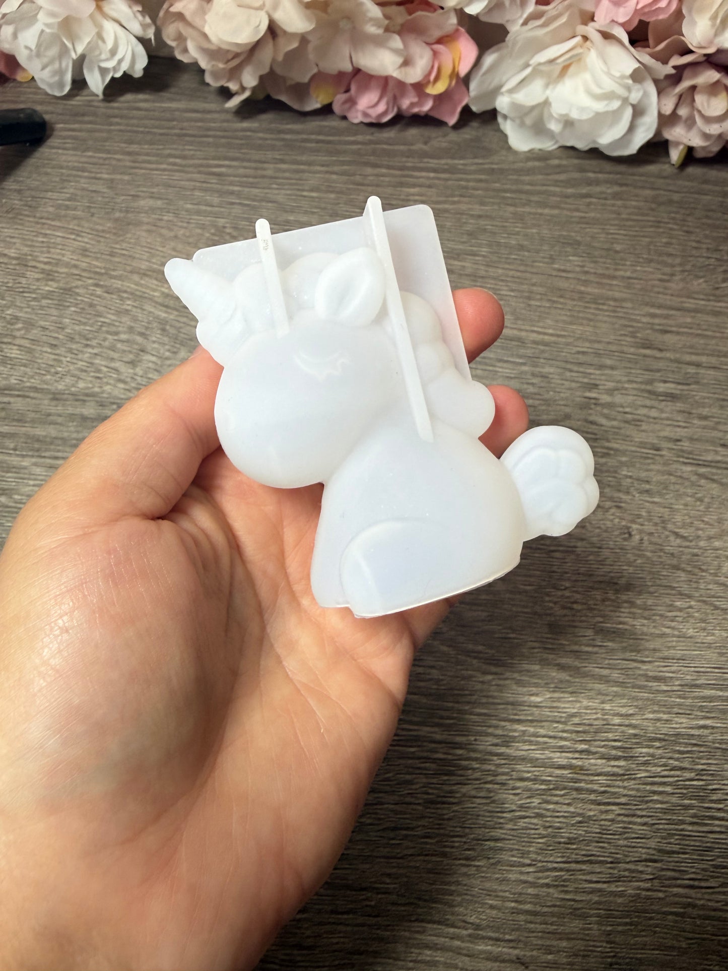 Einhorn Silikonform – sehr guter Zustand