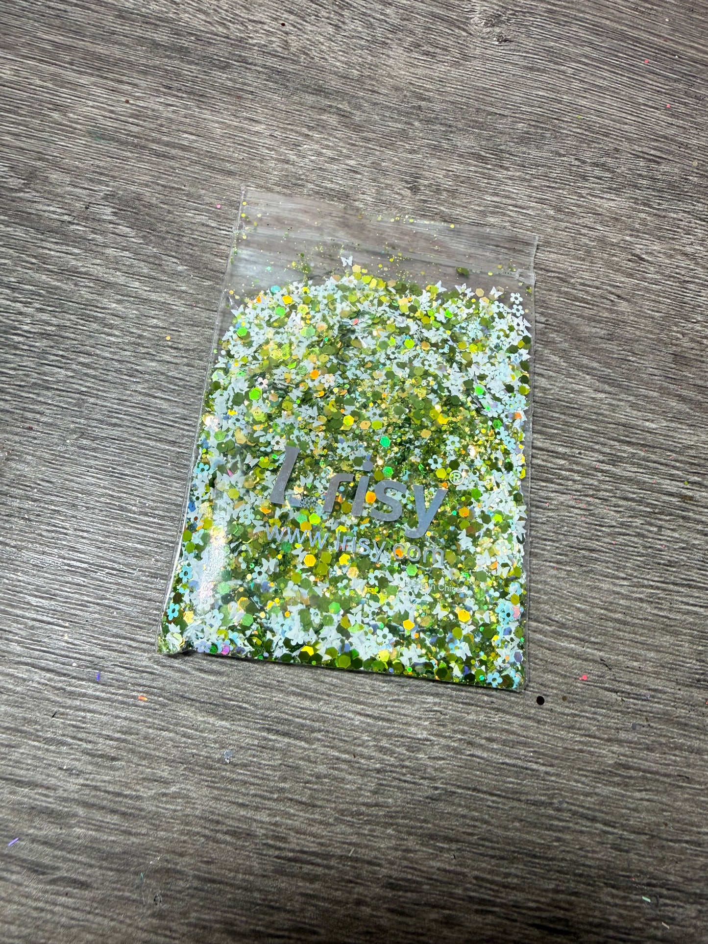 Lrisy Blumen & Schmetterlinge Glitter Mix – neu
