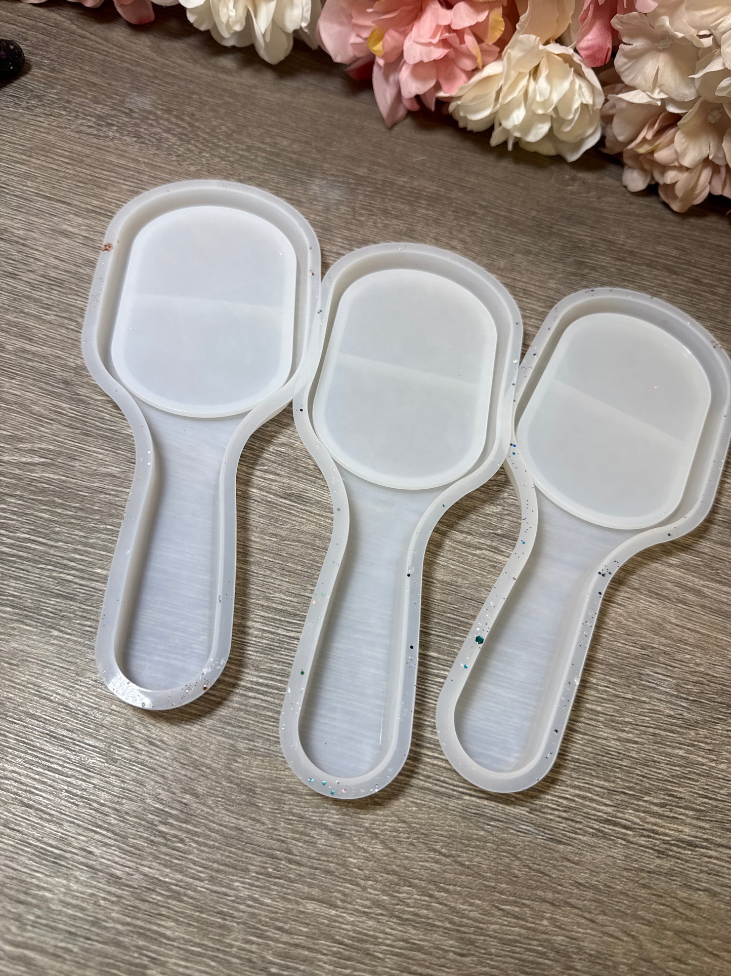 Silikonform große Haarbürste, gebraucht