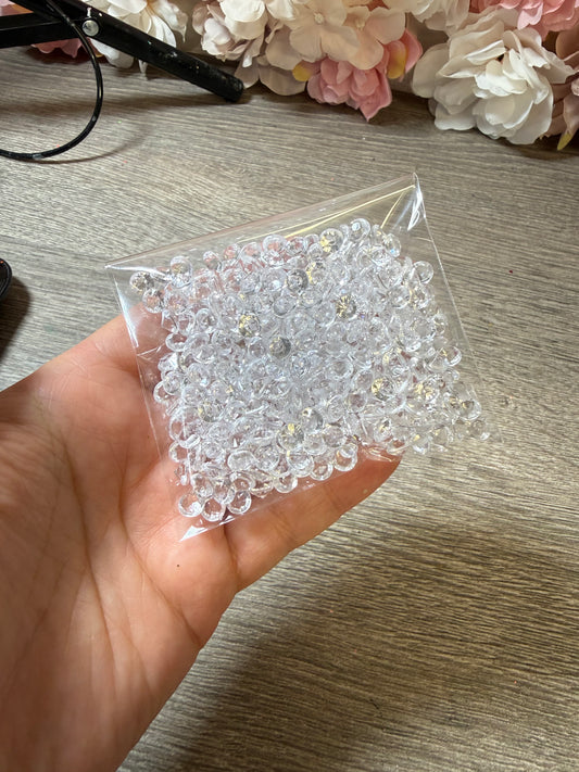 Fake Kristalle / Acrylkristalle Transparent – im Beutel – für Resin & DIY