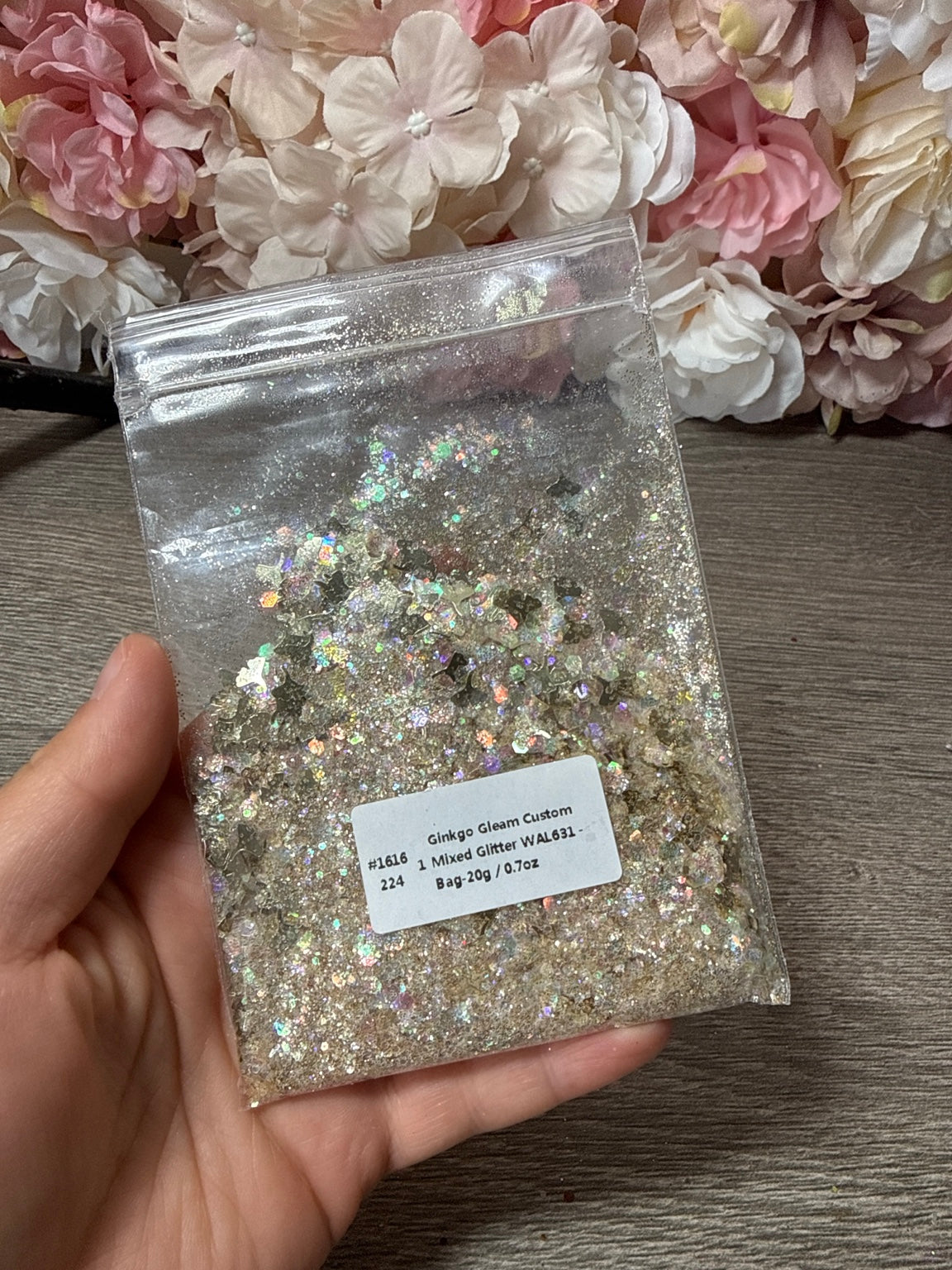 Lrisy Ginkgo Glitter Mix