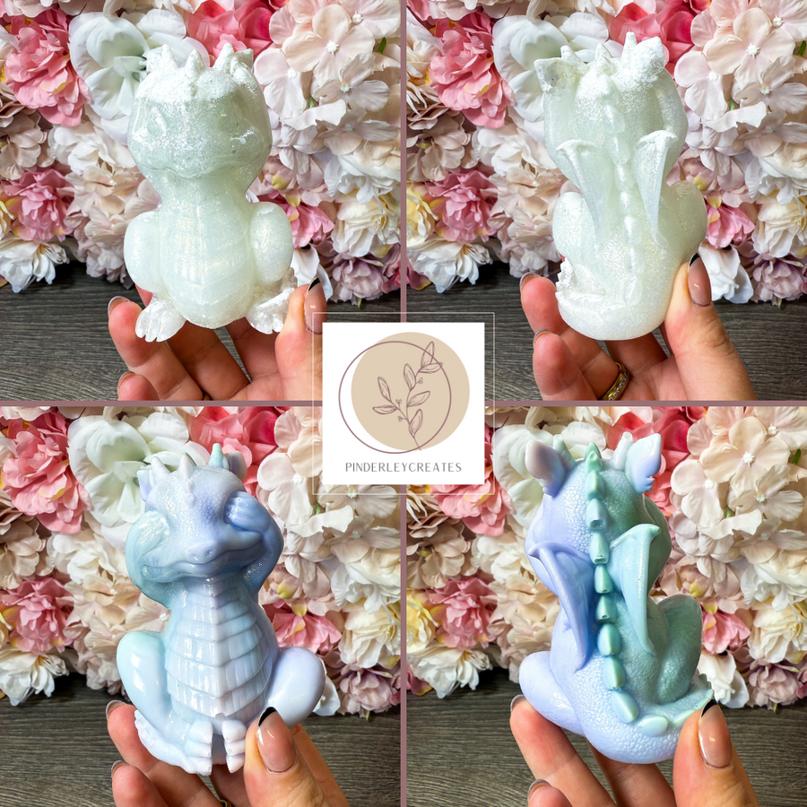 Figur Drache in verschiedenen Designs