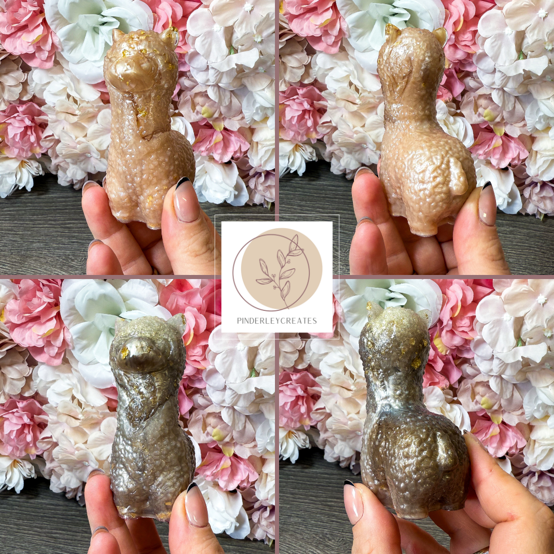 Figur Alpaka in verschiedenen Designs