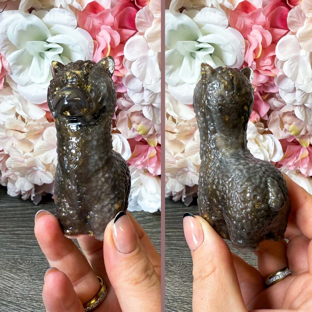 Figur Alpaka in verschiedenen Designs