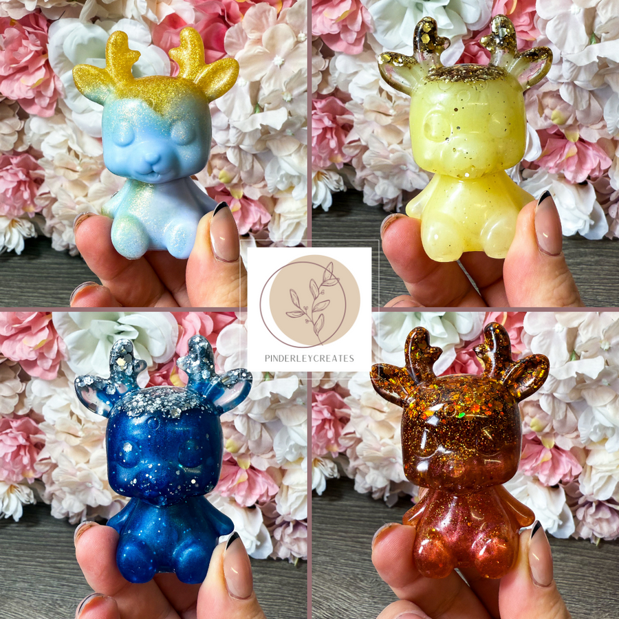 Figur Hirsch in verschiedenen Designs