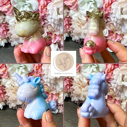 Figur Einhorn in verschiedenen Designs