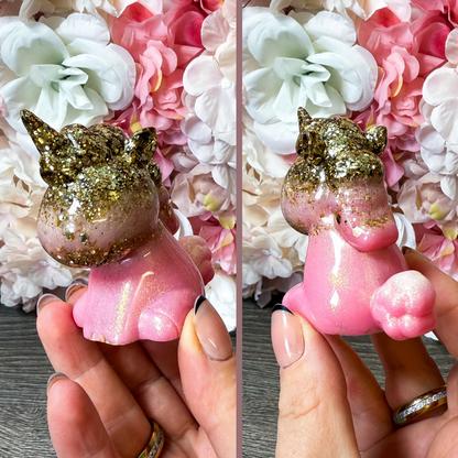 Figur Einhorn in verschiedenen Designs