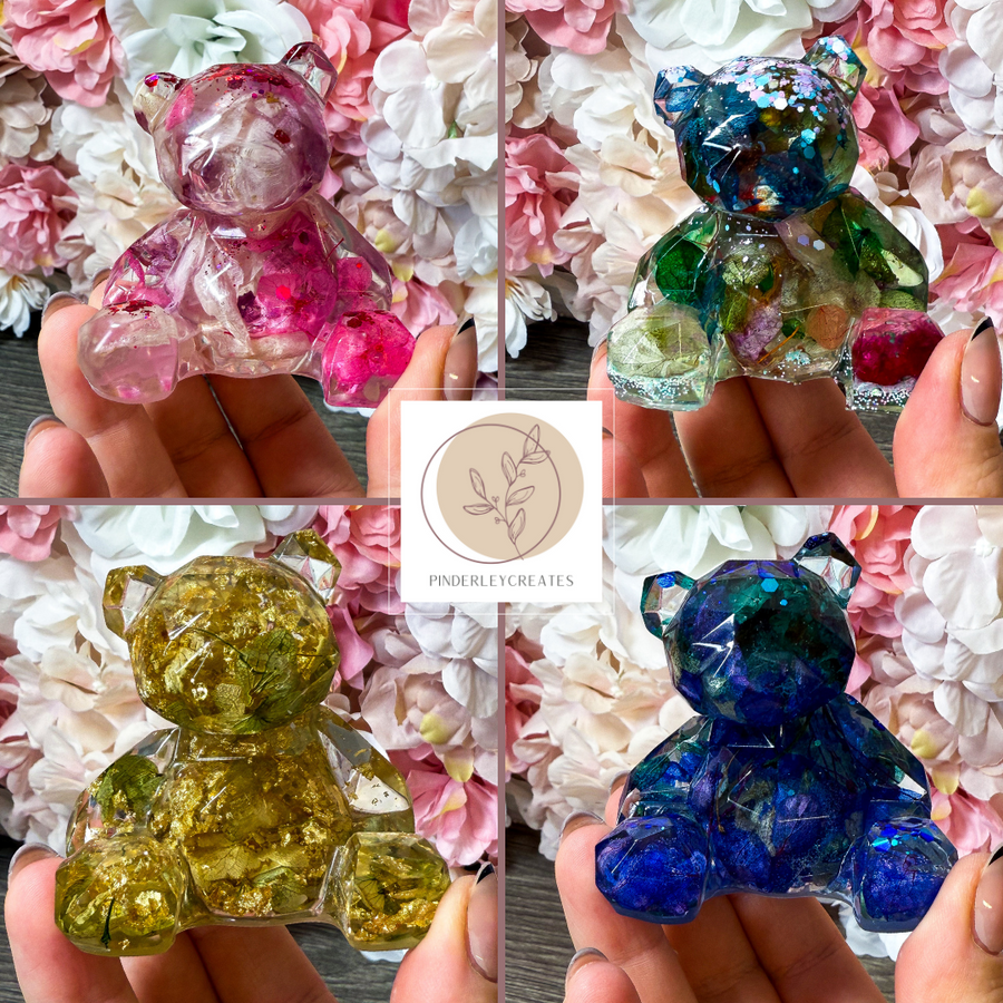 Figur Teddy in verschiedenen Designs