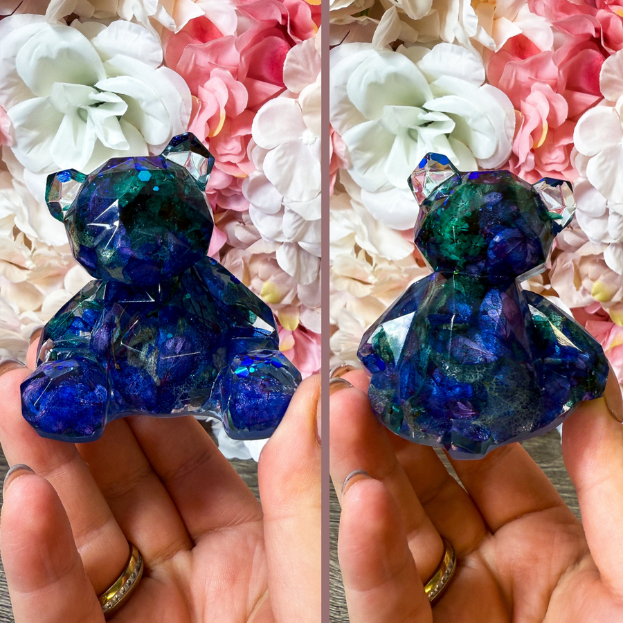 Figur Teddy in verschiedenen Designs