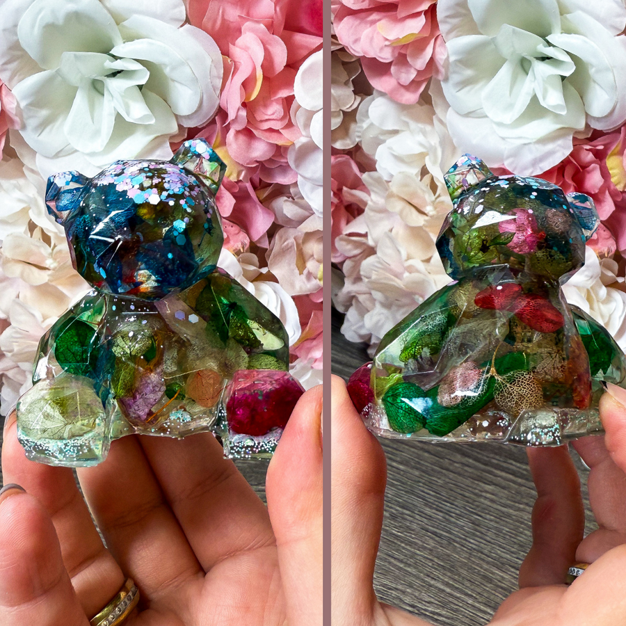 Figur Teddy in verschiedenen Designs