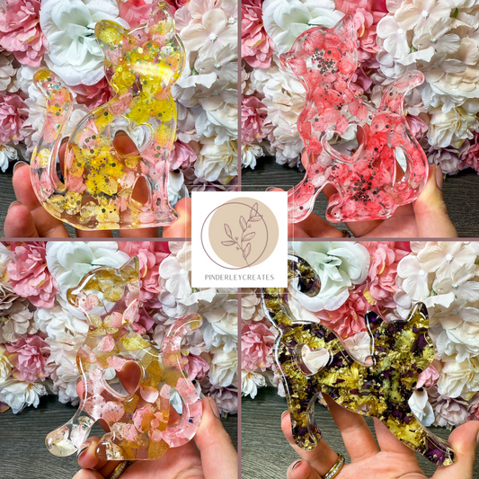 Figur 2D-Katze in verschiedenen Designs