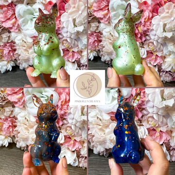 Figur Hase n verschiedenen Designs