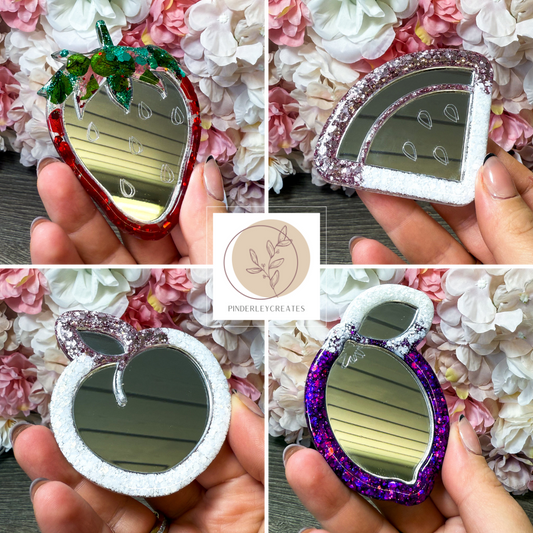 Taschenspiegel in verschiedenen Designs