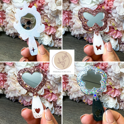 Mini Handspiegel in verschiedenen Designs