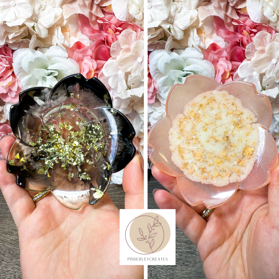 Tablett kleine Blume in verschiedenen Designs