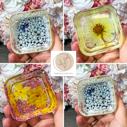 Kleine Schale eckig  in verschiedenen Designs