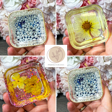 Kleine Schale eckig  in verschiedenen Designs