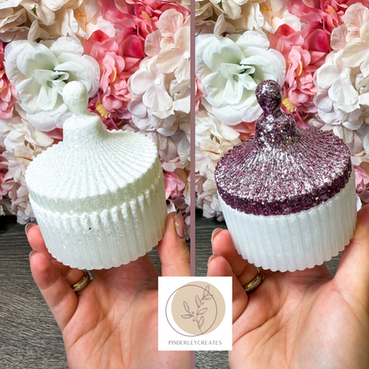 Kleine Dose in verschiedenen Designs