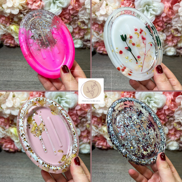 Seifenschale "Oval" in verschiedenen Designs