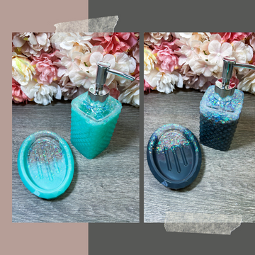 Badezimmersets in verschiedenen Designs